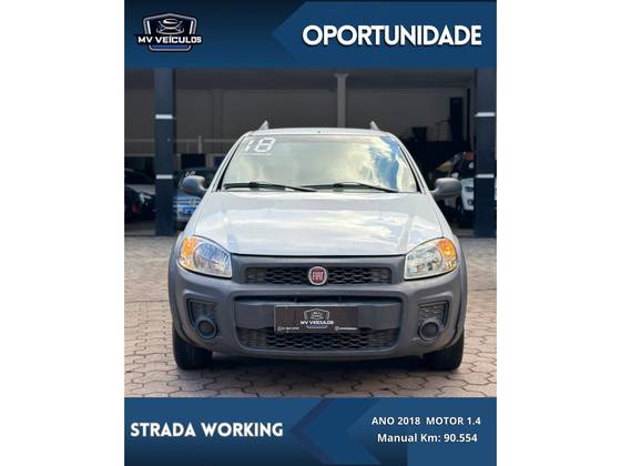 FIAT STRADA 1.4 MPI HARD WORKING CS 8V FLEX 2P MANUAL FIAT STRADA 1.4 MPI HARD WORKING CS 8V FLEX 2P MANUAL